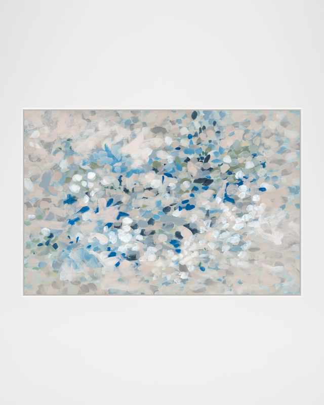 "Blue Essence" Framed Giclee by Ryan Brown, 61.25" x 41.25"